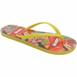 Brasileras Printed Pop Art Couleur Jaune