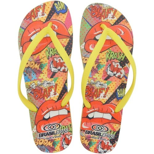 Brasileras Printed Pop Art Couleur Jaune – Image 2