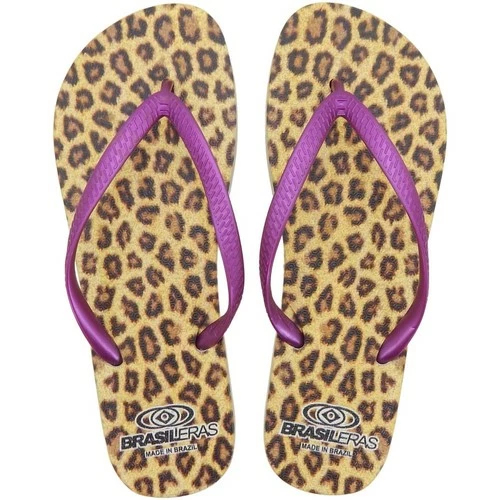 Brasileras Printed Tiger Couleur Violet – Image 2