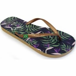 Brasileras Printed Tropicolo Couleur Doré