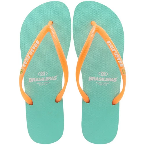 Brasileras Classic Combi Neon W Couleur Water Green/Orange – Image 3