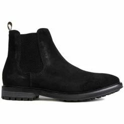 Base London Bottes de garnison Couleur Noir