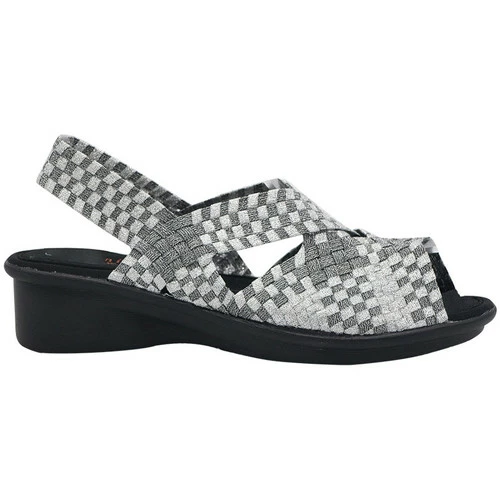 Bernie Mev Brighten Yael Pewter Silver Metallic – Image 2