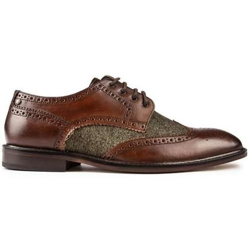 Base London Chaussures Chaplin en sergé mélangé Couleur Marron